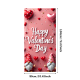 thumbnail image 3 of Valentines Day Gnomes Banner Party Backdrop Happy Valentines Background Home Decorations Indoor Outdoor Decor Photography Props, 3 of 4