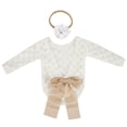 thumbnail image 1 of 1 juego de accesorios de fotografía para recién nacidos, disfraz de niña, mameluco para niña, diadema, 1 of 6