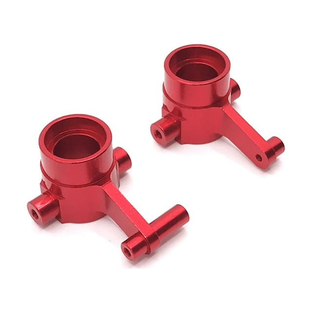 letairis 2 Pcs Gobelet de Direction pour Essieu avant Résistant à l'Usure Style Nouveau Apparence Exquise Durable Longue Durée de Vie Remplacement pour ZP1001 Rouge