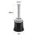 thumbnail image 2 of Uxcell 3Pcs 1" Disc Pad Holder Quick Change Discs 1/4" Shank Holder Mandrel for Die Grinder Sanding Discs, Black, 2 of 7