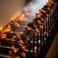 thumbnail image 4 of Halloween Fall Garland, Decorative Hanging Vine with Pumpkins and Maple Leaves for Thanksgiving Home Decor, 4 of 4