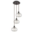thumbnail image 6 of Innovations Lighting - Ithaca - 3 Light Cord Hung Multi Pendant In Industrial, 6 of 7