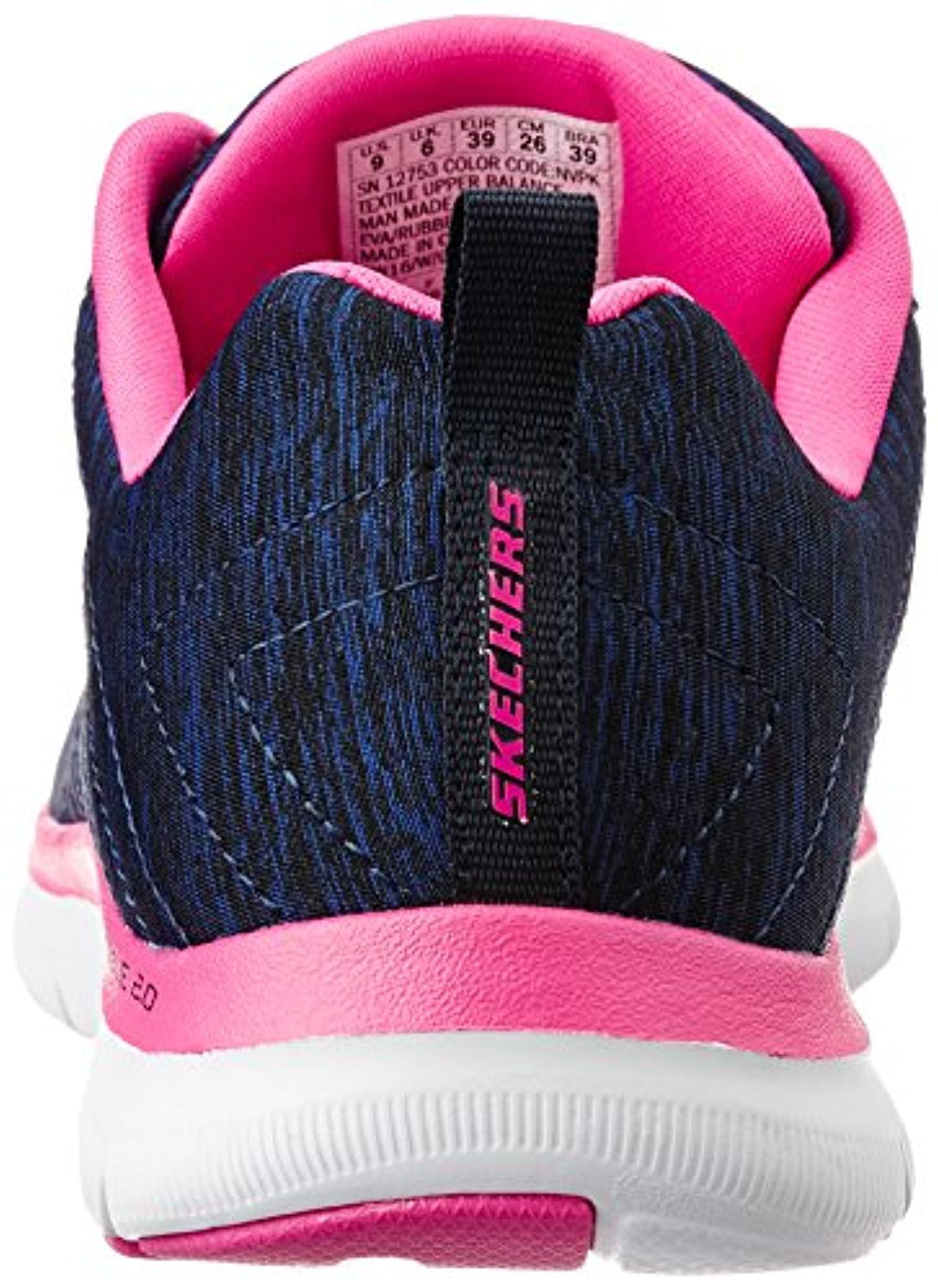 Diplomat organisere ødelagte Skechers Women's Flex Appeal 2.0 Fashion Sneaker, Navy Pink, 10 M US -  Walmart.com
