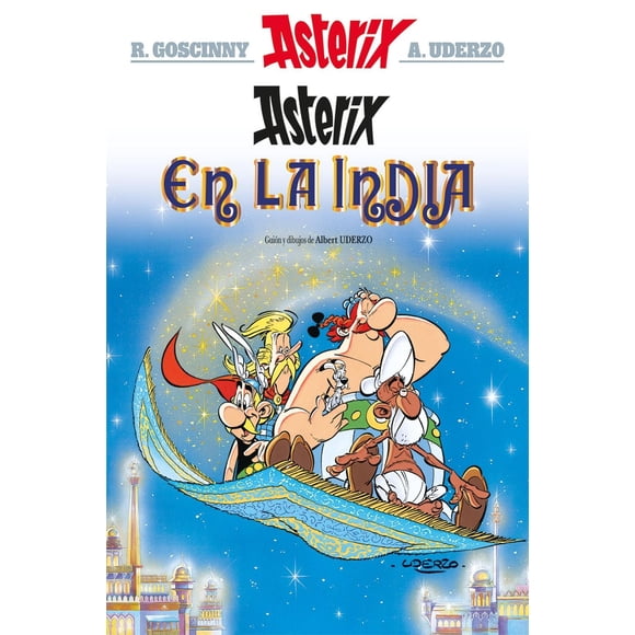 Libro 28. Asterix En La India Tapa Blanda, Autor Renne Goscignny Y Albert Uderzo, Editorial Hachette Livre