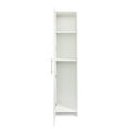 thumbnail image 5 of Storage Cabinet,  Freestanding Closet Organizers and Storage, Stackable Pantry Cabinets, 15.75" D x 15.75" W x 70.87" H, White, 5 of 6