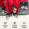 thumbnail image 3 of LazyOne Kids' Woodland Slippers in Baby, Toddler, Kid, and Adult Sizes, Animal, Forest (Moose, MEDIUM), 3 of 3