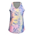 thumbnail image 3 of Enwejyy Women's Summer Casual Tie Dye Print Sleeveless Vest Top T-shirt, 3 of 4