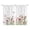 E, variant on Celsvanis 2pcs Printed Kitchen Curtain, Short Translucent Floral Butterfly Romantic Window Drape, Spring Summer Decor For Home Kitchen Coffee Decoration 39"x27.5"