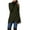 Green, variant on Women's Winter High Neck Jacket Casual Long Coat with Irregular Hem Stylish Outerwear