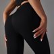 thumbnail image 5 of Pantalones de yoga ajustados de talle alto con efecto lifting para mujer, de punto sin costuras y jacquard de lunares - Nailon/spandex, para deporte/fitness - Tallas S a L, 5 of 8