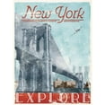 thumbnail image 3 of Grey, Jace 15x18 Black Modern Framed Museum Art Print Titled - Explore New York, 3 of 5