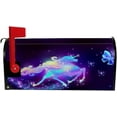 thumbnail image 5 of Coolnut Mailbox Covers, Magnetic Standard Size Butterfly and Galloping Iridescent Unicorn Seasonal Mail Wraps for Home Outdoor Decor, 20.7"x18.03", 5 of 5