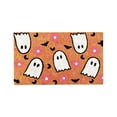 thumbnail image 2 of Sulaicai Cute Ghost Pumpkin Halloween Doormat, Non Slip Absorbent Washable Entrance Welcome Mat, Seasonal Holiday Decor Rug for Porch Kitchen Bathroom Bedroom Indoor Outdoor, 2 of 7