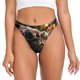thumbnail image 1 of Balery Pug Wearing Sunglasses Flowers Tangas de Algodón para Mujer con Estampado – Ropa Interior Sexy, Transpirable, G-string-4X-Large, 1 of 6