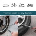 thumbnail image 4 of 8X Tire Spoons Changing Tire Lever Bar Set Tire Repair Tool Kit Rim Lifter Tire Changer for Motorcycle Bike,8 x Tire Spoons,Silver, 4 of 5