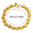thumbnail image 2 of Rvusndi Bracelets for Women Adult Gold Bracelets Hearts Jewelry with Exquisite Style Birthday Gifts, 2 of 6