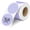 Purple, variant on 2'' Purple Thermal Labels - 600pcs Round Thermal Printer Labels, Waterproof Thermal Printer Stickers for Logo Design, Name/Price Tag, Thanks Card, Address, QR Code, 600 Labels/Roll (Purple)