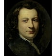 thumbnail image 2 of Frans van der Mijn 20x23 Gold Ornate Framed and Double Matted Museum Art Print Titled - Portrait or George Van Der Myn, Painter (1750 - 1763), 2 of 4