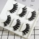 thumbnail image 3 of 3 Pairs 3D Long False Eyelashes Makeup Natural Fake Thick Black Eye Lashes, 3 of 5
