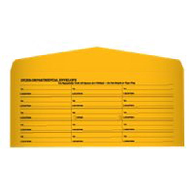 Quality Park 63262 Light Brown Fold Flap Kraft Trade Size Interoffice Envelope #11 500/box
