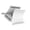 White, variant on Gravitating Auto-Lock Vertical Laptop Stand with Heat Dissipation, Silicone Base & Space-Saving ABS Design