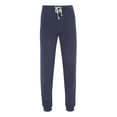 thumbnail image 1 of hajo pantalón homewear para hombre - pantalón jogging, Klima-Komfort, mezcla de algodón elástico, uni Azul XL (X-Large), 1 of 1