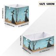 thumbnail image 2 of Foldable Fabric Storage Bin Home Cubes Clothing Organizer Bins Large Collapsible Box Basket for Home Organizer Cartoon Witch, 2 of 7