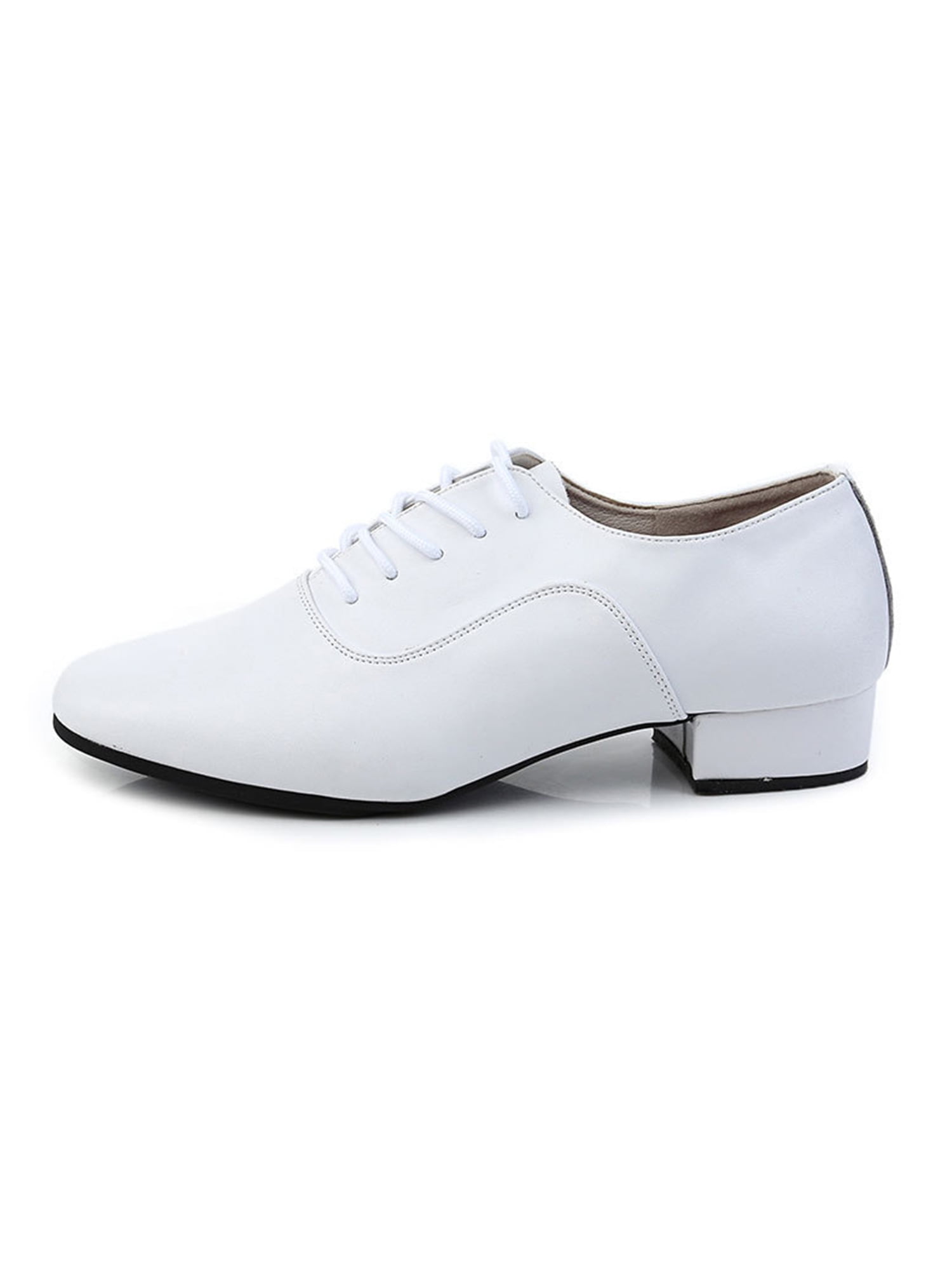 Rockomi Mens Comfort Ballroom Shoes Dancing Practice Lightweight Salsa Wide Width Dance Shoes White (rubber sole) 6.5 - Walmart.com