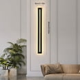 thumbnail image 2 of LED Wall Light Sconce Outdoor Modern Lamp Exterior Light Long Strip Waterproof Steel and Acrylic, 2 of 16