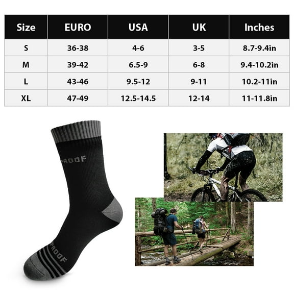 Socks Waterproof Breathable Socks For Men Women Outdoor Sports Hiking Skiing Trekking Socks