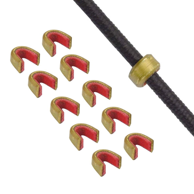 Archery String Nocking Points Brass Nock Buckle Clips Bow String Shoot Protecter 
