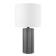 thumbnail image 1 of Lámpara de Mesa GLOBE Electric 61000061 Cerámica Acanalada 20 cm, 1 of 9