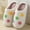 Y-Yellow, variant on Women Slippers,New Couple Home Four Seasons Linen Baotou Slippers Men And Women's Home Floor Cloth Absorbent Cotton Linen Slippers on Clearance
