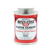 Best-Test Paper Cement, 8 oz.