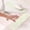 Beige, variant on Silicone Mat, Rectangular Non-Slip Drainage Tray with Grooves, Multi-Purpose Heat-Resistant Silicone Mat,Suitable for Kitchen and Bathroom Counter