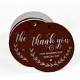 thumbnail image 2 of Inkdotpot Pack Of 50 Real Silver Foil Paper Tags Thank You For Sharing Our Special Day Bridal Shower-Baby Shower-Retirement-Wedding-Birthday Favor Hang Tags, 2 of 6