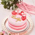 thumbnail image 4 of Adornos para tartas HeartYue Happy Valentine's Day Love Gold, 20 unidades, 4 of 7
