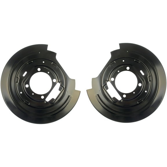 Dorman 924-215 Rear Brake Dust Shield for Specific Ford / Lincoln Models, Black Fits select: 1999-2003 FORD F150, 2000-2002 FORD EXPEDITION