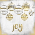 thumbnail image 2 of Allen, Kimberly 26x26 White Modern Wood Framed Museum Art Print Titled - Joy Christmas, 2 of 4