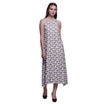 thumbnail image 1 of Bimba Robe Longue Dos Nu à Col Halter Imprimée pour Femmes - TG, 1 of 6