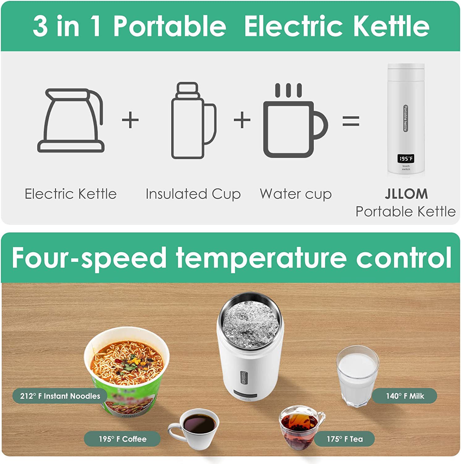 Prestige MINI TRAVELLING KETTLE 🌟 Portable Electric kettle-Water/ Tea/  Coffee/ Milk/ NoodlePKTS 0.5 