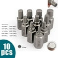 thumbnail image 3 of 10 Pcs Screw Extractor Set Damaged Broken Bolt Screw Extractor Hex Head Extractor, 3 of 11
