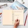 thumbnail image 4 of Wirebound Notebook Hardcover Spiral Notebooks Christmas Tree in The Snow, 60 Pages, 80 GSM, 5.7 x 8.3in, 4 of 5