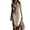 Khaki, variant on CIENVNSTG Office Dresses for Women Knitted Collared Long-Sleeved Dress Slim-Fitting Soild Color Buttons Classy Dress Khaki 2XL