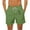 Green, variant on WAVSUF Summer Drawstring Shorts for Mens Elasticity Short Pants Fashionable Casual Black Size 5XL