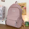 thumbnail image 4 of Bolso Mochilas casuales Mochila de mujer de gran capacidad Simple para deportes al aire libre (rosa), 4 of 8