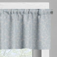thumbnail image 5 of Ambesonne Floral Valance & Curtain, Petals and Foliage Motif, 55"x45", Blue Grey Tan, 5 of 6