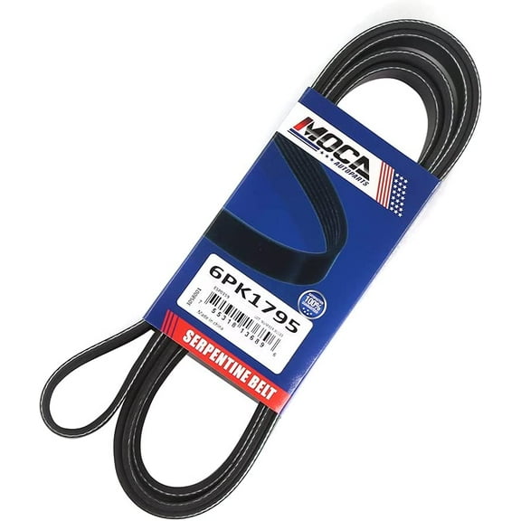 MOCA AUTOPARTS 6PK1795 Serpentine Belt fit 2010-2013 for Suzuki Kizashi 2.4L