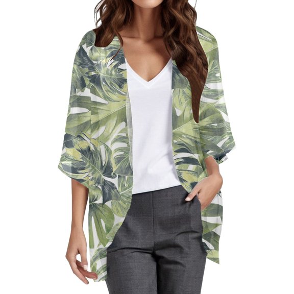 Women's Coats Lightweight Puff Sleeve Chiffon Cardigan Fall Fashion Outfits