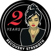 Woman Serenity Recovery Chip Alcoholics Anonymous Chip and Sobriety Gift for Women (Year 2)
